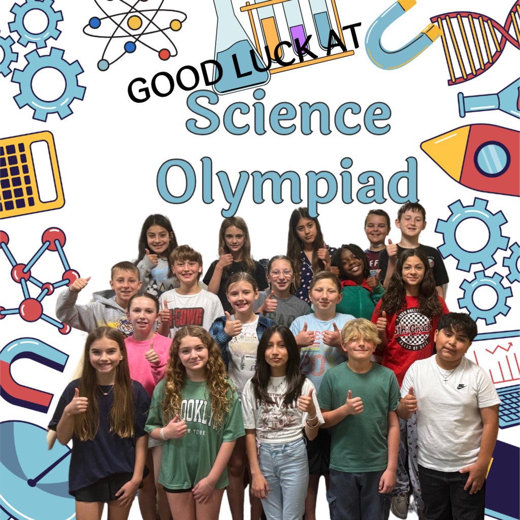 Good Luck to HHE's Science Olympiad Team