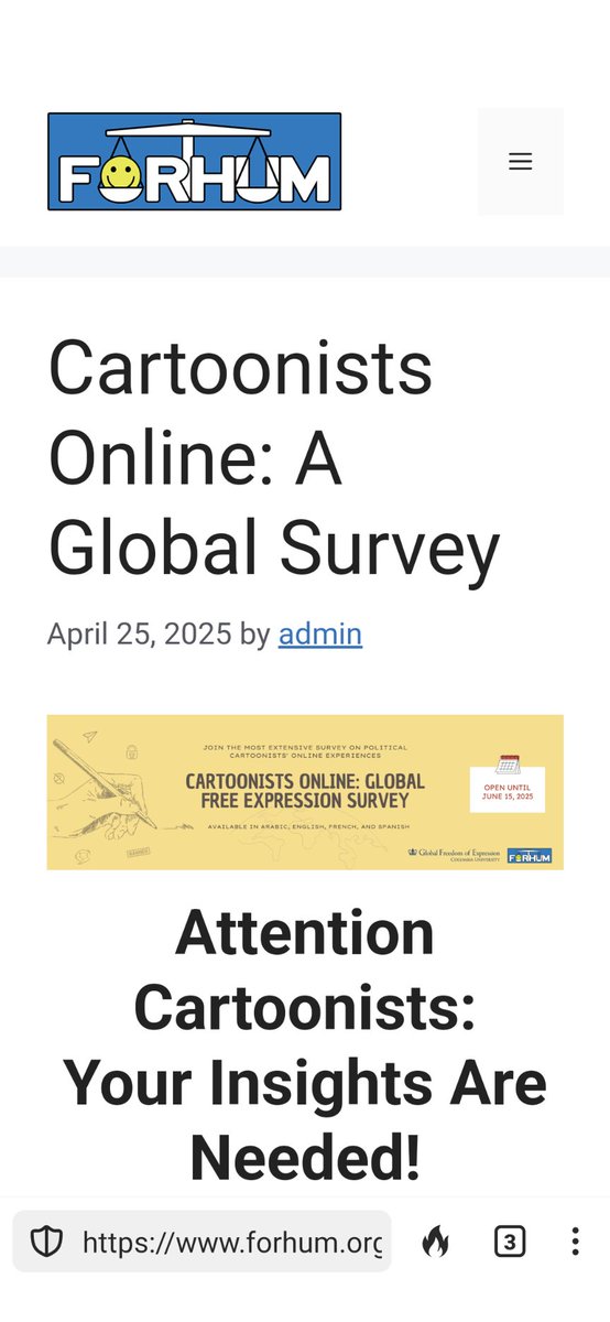 Forum for Humor and the Law tweet media