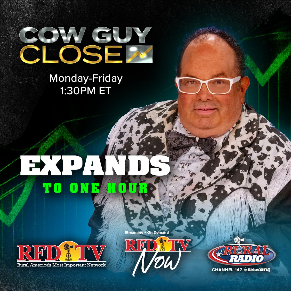 RFD-TV (@officialrfdtv) on Twitter photo TODAY IS THE DAY! <a href="/CowGuyClose/">Cow Guy Close</a> has expanded for a full hour starting today at 1:30 PM ET!
<a href="/ScottTheCowGuy/">Scott Shellady</a>
#AgTwitter #CowGuyClose TODAY IS THE DAY! <a href="/CowGuyClose/">Cow Guy Close</a> has expanded for a full hour starting today at 1:30 PM ET!
<a href="/ScottTheCowGuy/">Scott Shellady</a>
#AgTwitter #CowGuyClose