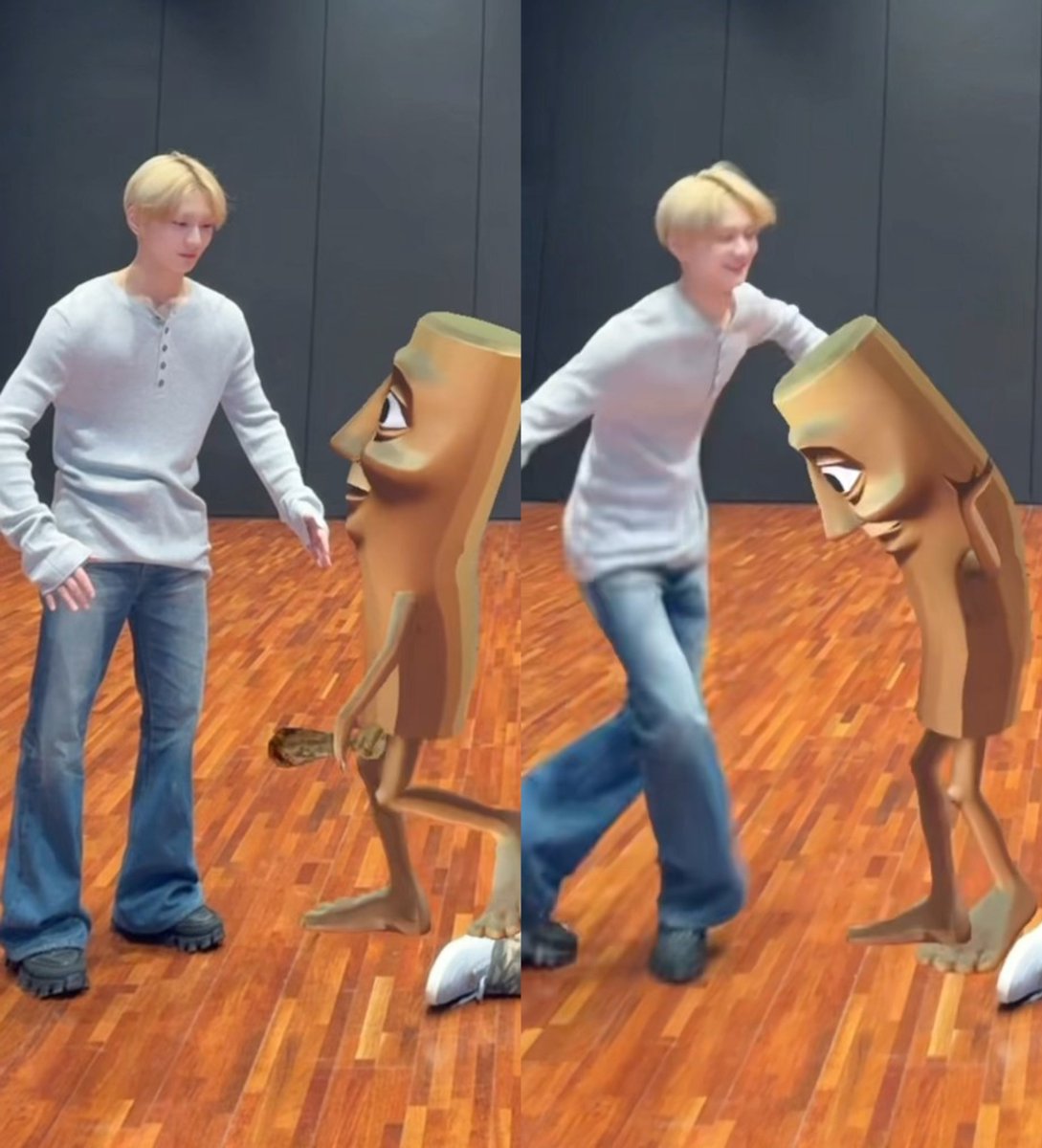 Please stay the silly you, wonie