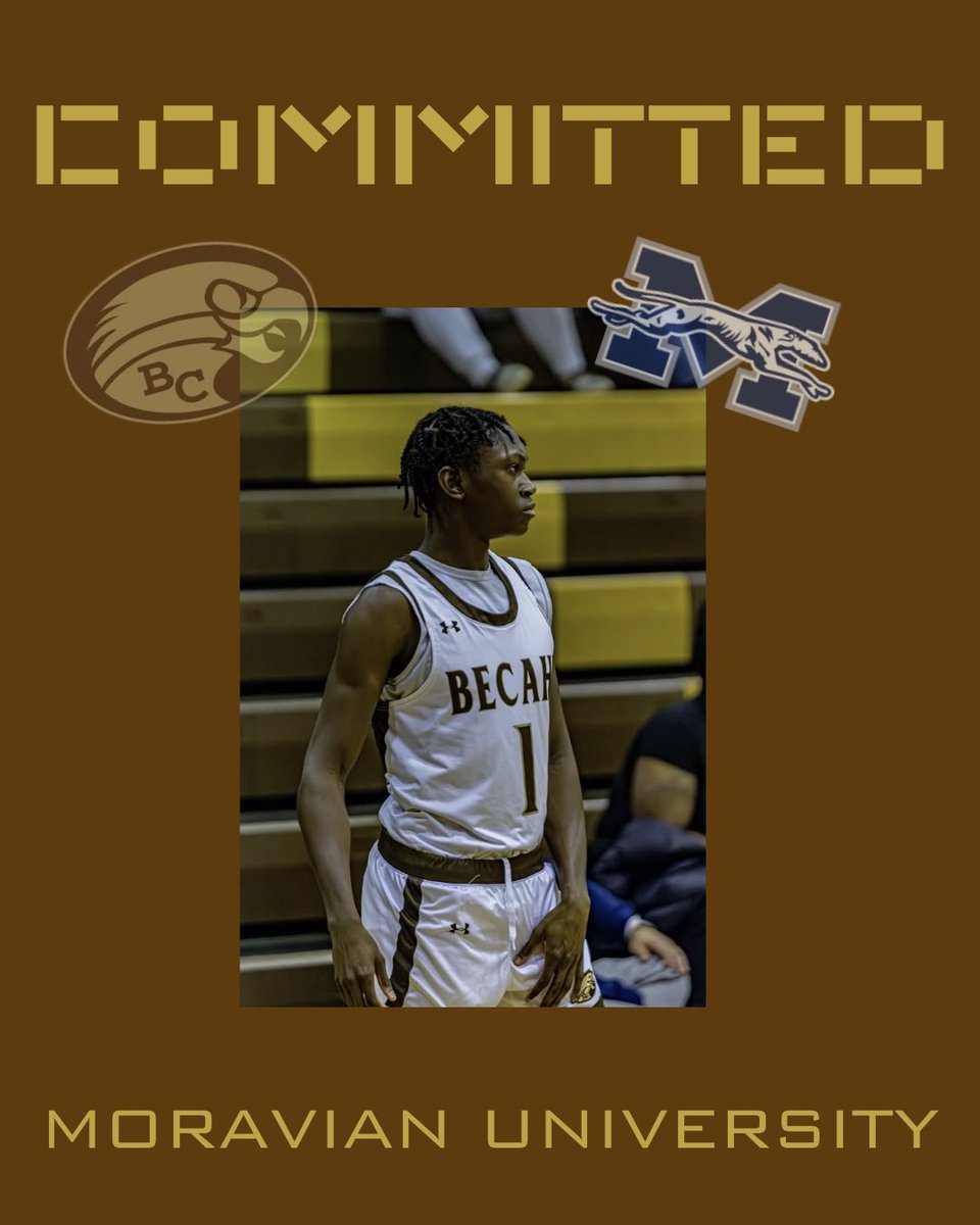 Congratulations to senior, Djibril Sylla on his commitment to Moravian University where he will continue his academic &amp; athletic career 📝🏀

Way to go, Bril!! 🤎💛