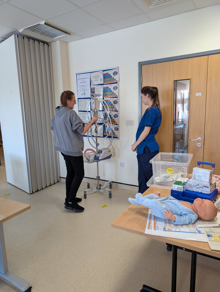 Katie Mogg (@kmoggy1) on Twitter photo Level 1 teaching at Derby today with <a href="/_SophieGilmore_/">Sophie Norwood</a>
Today's topics:
*High flow
*Tracheostomy care & management
*Croup
*Neurological assessment and raised ICP Level 1 teaching at Derby today with <a href="/_SophieGilmore_/">Sophie Norwood</a>
Today's topics:
*High flow
*Tracheostomy care & management
*Croup
*Neurological assessment and raised ICP