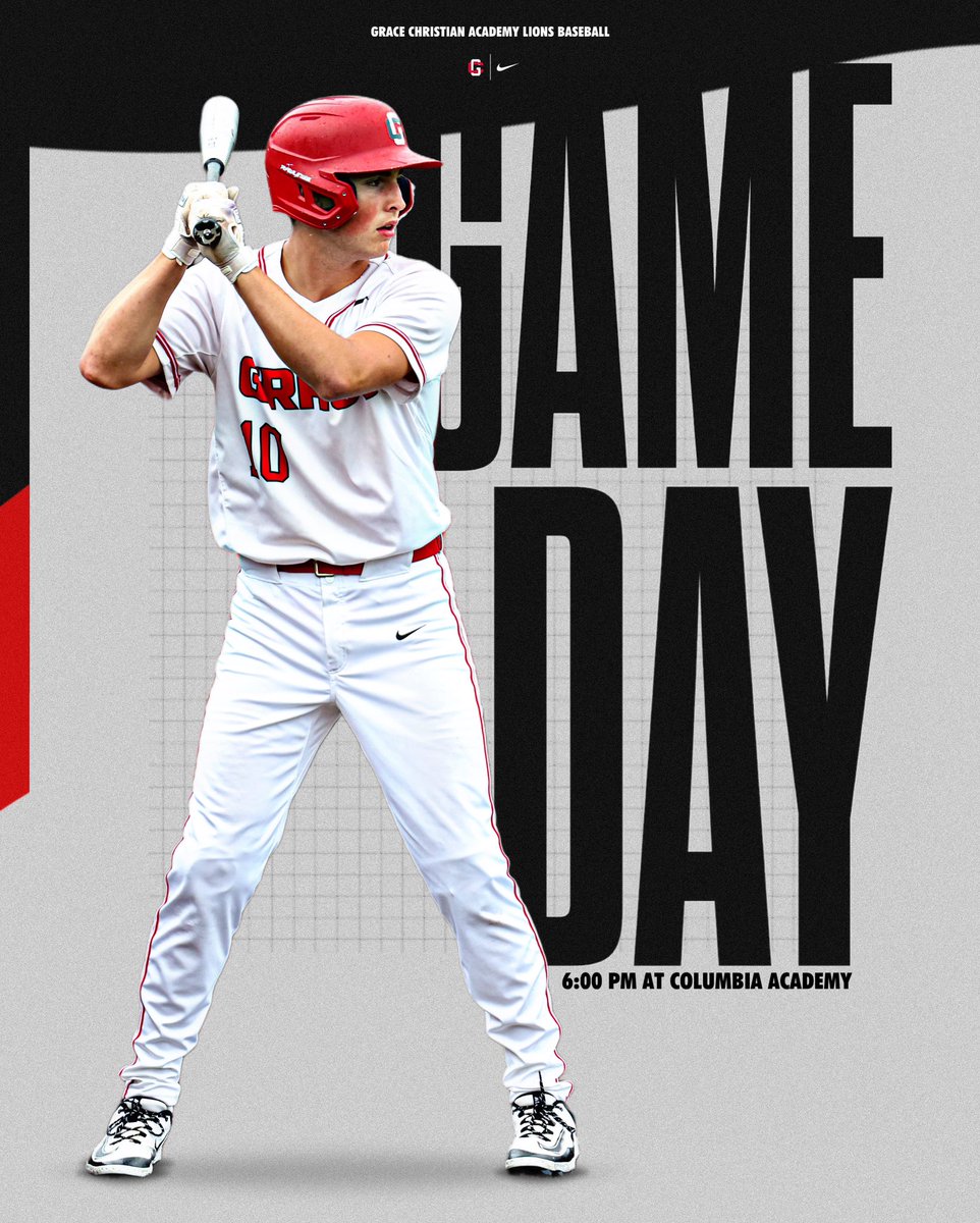 Gameday!

6:00 PM at Columbia Academy 
<a href="/GCALionBSB/">GCA Lions Baseball</a>