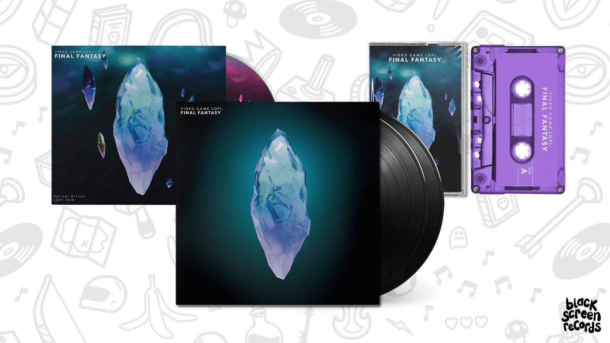 Black Screen Records (@blackscreenrec) on Twitter photo A treat for Final Fantasy fans! β¨
"Video Game LoFi: Final Fantasy" - a heartfelt 20-track tribute reimagining iconic themes across the #FinalFantasy series.
Now up for pre-order on CD, tape and vinyl from <a href="/CuragaRecords/">Curaga Records</a>:
blackscreenrecords.com/collections/viβ¦ A treat for Final Fantasy fans! β¨
"Video Game LoFi: Final Fantasy" - a heartfelt 20-track tribute reimagining iconic themes across the #FinalFantasy series.
Now up for pre-order on CD, tape and vinyl from <a href="/CuragaRecords/">Curaga Records</a>:
blackscreenrecords.com/collections/viβ¦