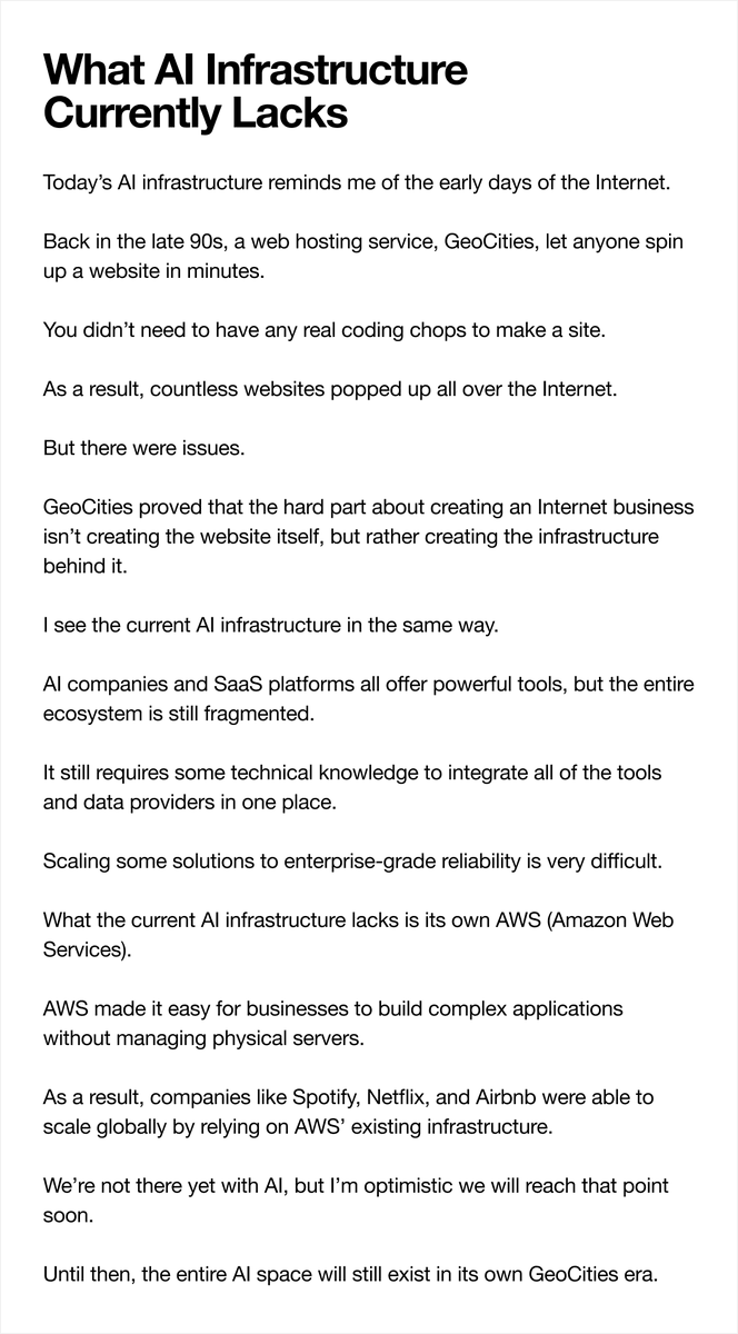 AI Infrastructure Still Hasn’t Had Its AWS Moment