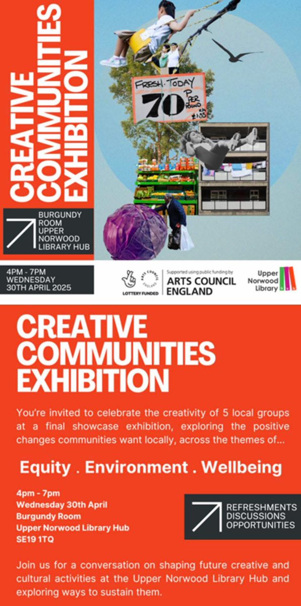 ❤️‍🩹You are invited to celebrate the creativity of 5 local groups I’ve had the pleasure to co create with over the last four months.

❤️‍🩹Please join me with the 5 groups to celebrate their creative community through a free visual and sound performance exhibition that highlights