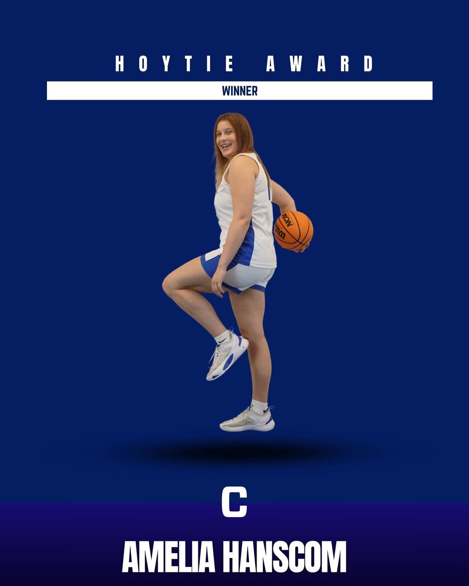 Hoytie Award - In honor of Pam Hoyt Sanborn is given to the CWB player who demonstrates toughness, resilience, discipline, &amp; consistently puts forth their best effort in the weight room. This year’s Hoytie Award Winner is Sophomore, Amelia Hanscom.