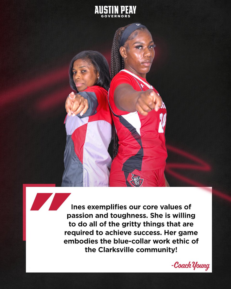 Austin Peay Women's Basketball (@govswbb) on Twitter photo ๐ฆ๐๐๐ก๐๐: ๐๐ก๐๐ฆ ๐๐ก๐๐๐ข๐ฅ๐๐ฉ๐
-Averaging 11.5 points and 4.2 rebounds per game
-Shooting 55% from the field and 43% from three
-Helped lead UC Irvine to a 21-10 record
#LetsGoPeay ๐ฆ๐๐๐ก๐๐: ๐๐ก๐๐ฆ ๐๐ก๐๐๐ข๐ฅ๐๐ฉ๐
-Averaging 11.5 points and 4.2 rebounds per game
-Shooting 55% from the field and 43% from three
-Helped lead UC Irvine to a 21-10 record
#LetsGoPeay