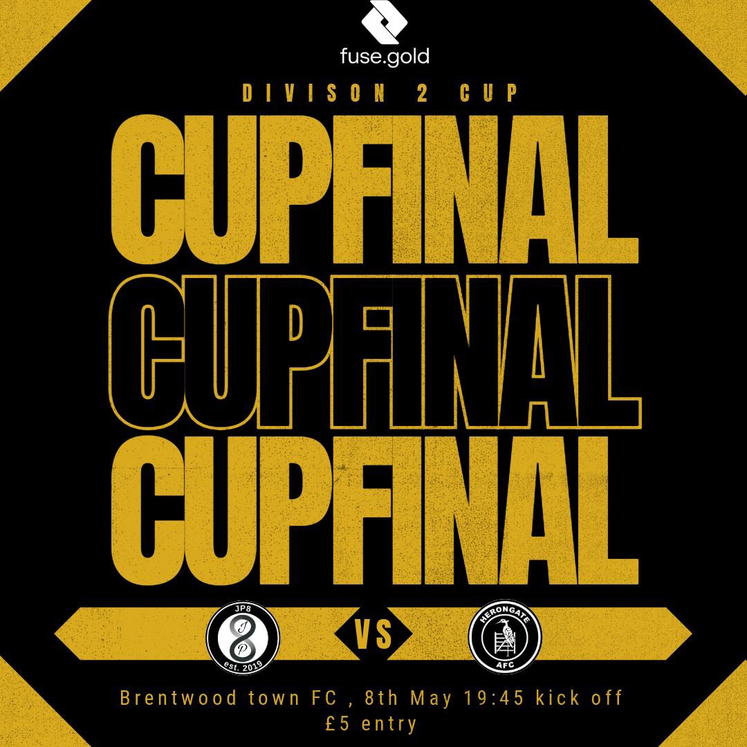 JP8 CHARITABLE TRUST (@jp8jacko) on Twitter photo Come down support the JP8 Lads in their League Cup Final to make this a League and Cup Double season in only their second season as a Team BRENTWOOD TOWN FC JP 8th of MAY 7-45pm KICKOFF £5 entry fee / Kids free entry
❤️FOOTBALLISFAMILY💙<a href="/jp8_fc/">JP8 FC Charity Mens team</a>
<a href="/Time1075_fm/">Time 107.5</a> <a href="/RomfordRecorder/">Romford Recorder</a> Come down support the JP8 Lads in their League Cup Final to make this a League and Cup Double season in only their second season as a Team BRENTWOOD TOWN FC JP 8th of MAY 7-45pm KICKOFF £5 entry fee / Kids free entry
❤️FOOTBALLISFAMILY💙<a href="/jp8_fc/">JP8 FC Charity Mens team</a>
<a href="/Time1075_fm/">Time 107.5</a> <a href="/RomfordRecorder/">Romford Recorder</a>