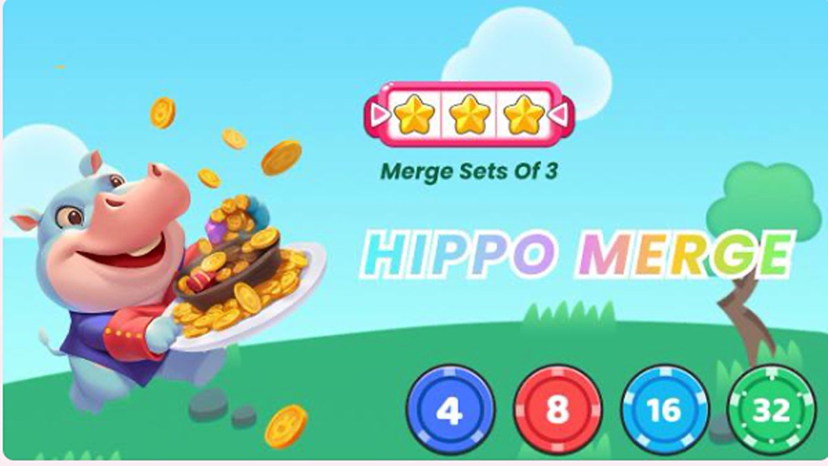 announcing the latest gaming installment in Gameta's casual game series: the Hippo Merge🔥. Come try out this fun and relaxing experience: t.me/HippoMergeBot