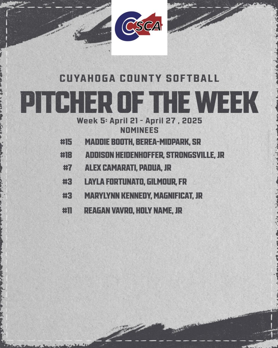 Cuyahoga County Softball tweet media