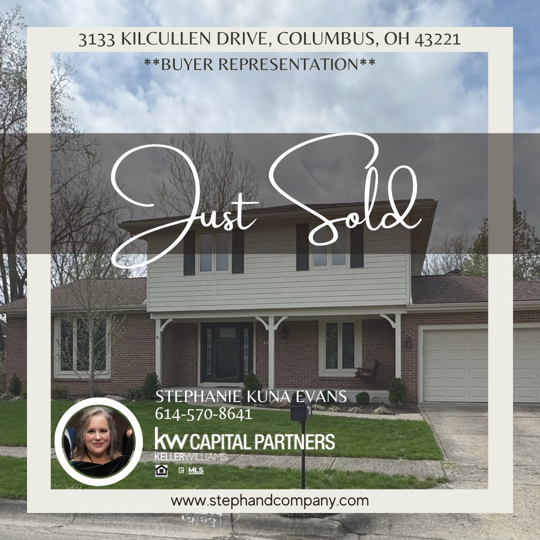 StephAndCo_'s tweet image. 🚨🚨#JUSTSOLD in #Columbus!!! 🚨🚨
Some real estate journeys are extra special!  I had the absolute joy of helping my long-time friends find their new home.
#WelcomeHome  #RelocationSuccess #buyerrepresentation #stephandcompany #realtorforlife  #asseenincolumbus #siliconheartland