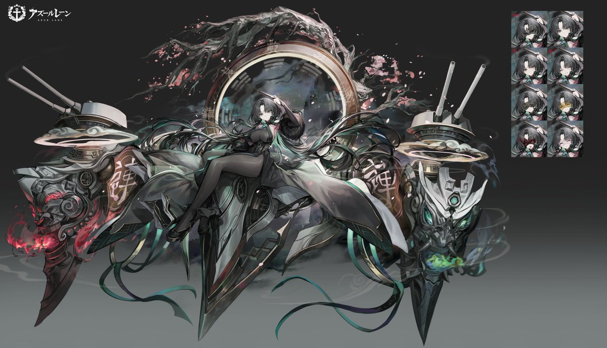 chyaan11's tweet image. old works 🪭@azurlane_staff