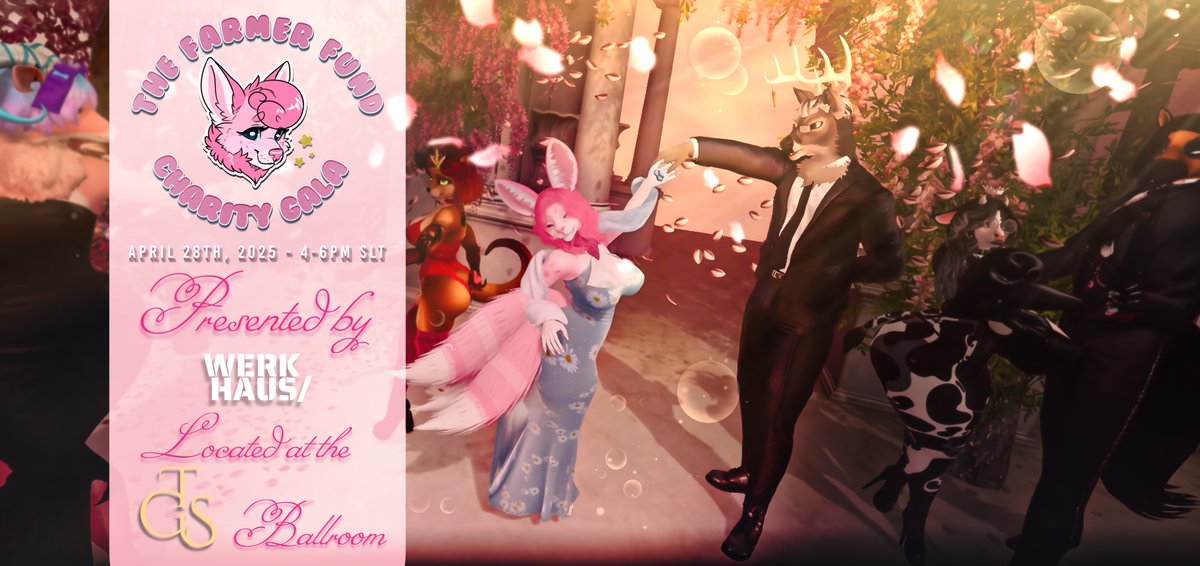 TODAY! 4PM SLT AT THE TGS BALLROOM.

Please join us for a very special gala presented by Werk Haur for the Farmer Fund, to support a beloved community member's family in exceptionally hard times.
