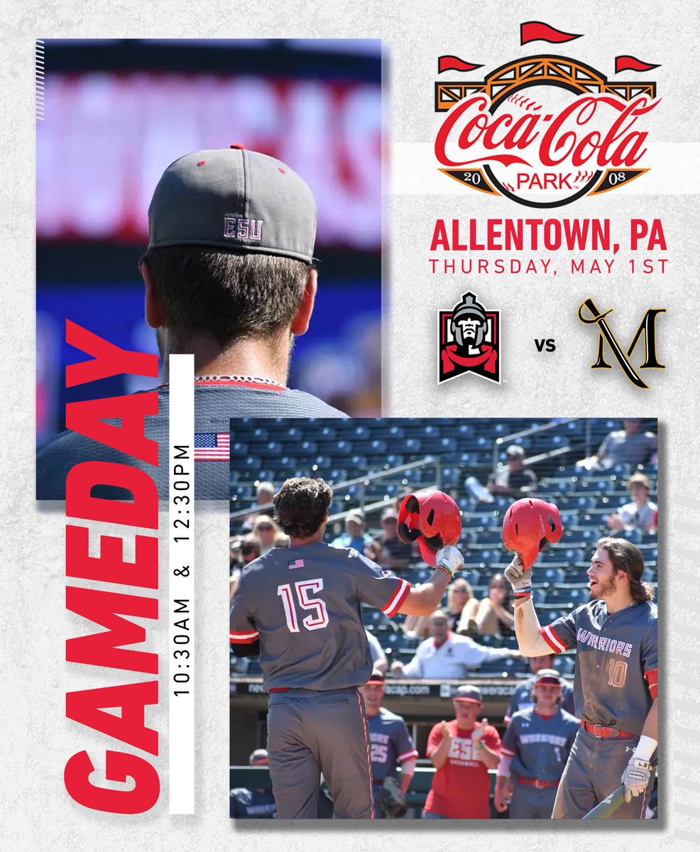 Doubleheader Thursday against Millersville at Coca-Cola Park!! 
Link to buy tickets here: mlb.tickets.com/?agency=MILB_M…