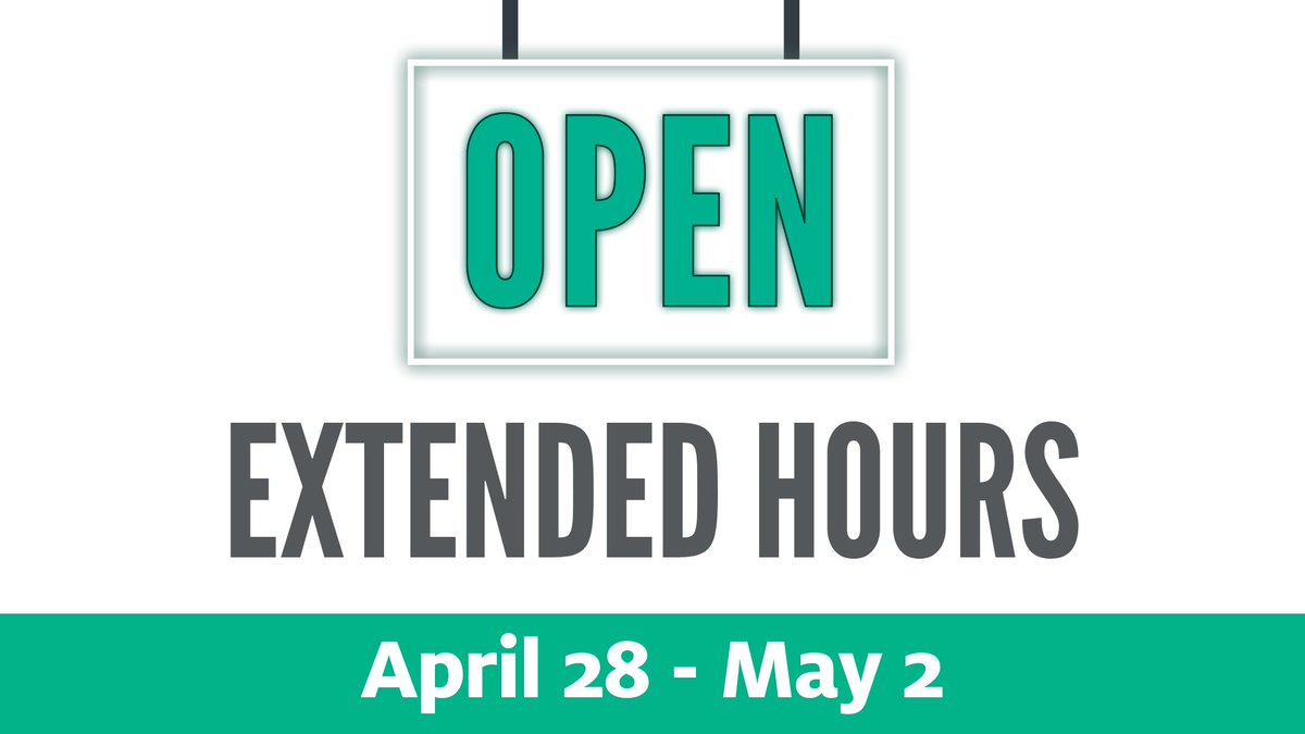 It's the last day of spring semester classes, Coogs! You know what that means...MD Anderson Library is open extended hours this week! Best luck  on finals! 

Check hours for all UH Libraries locations at libraries.uh.edu/hours