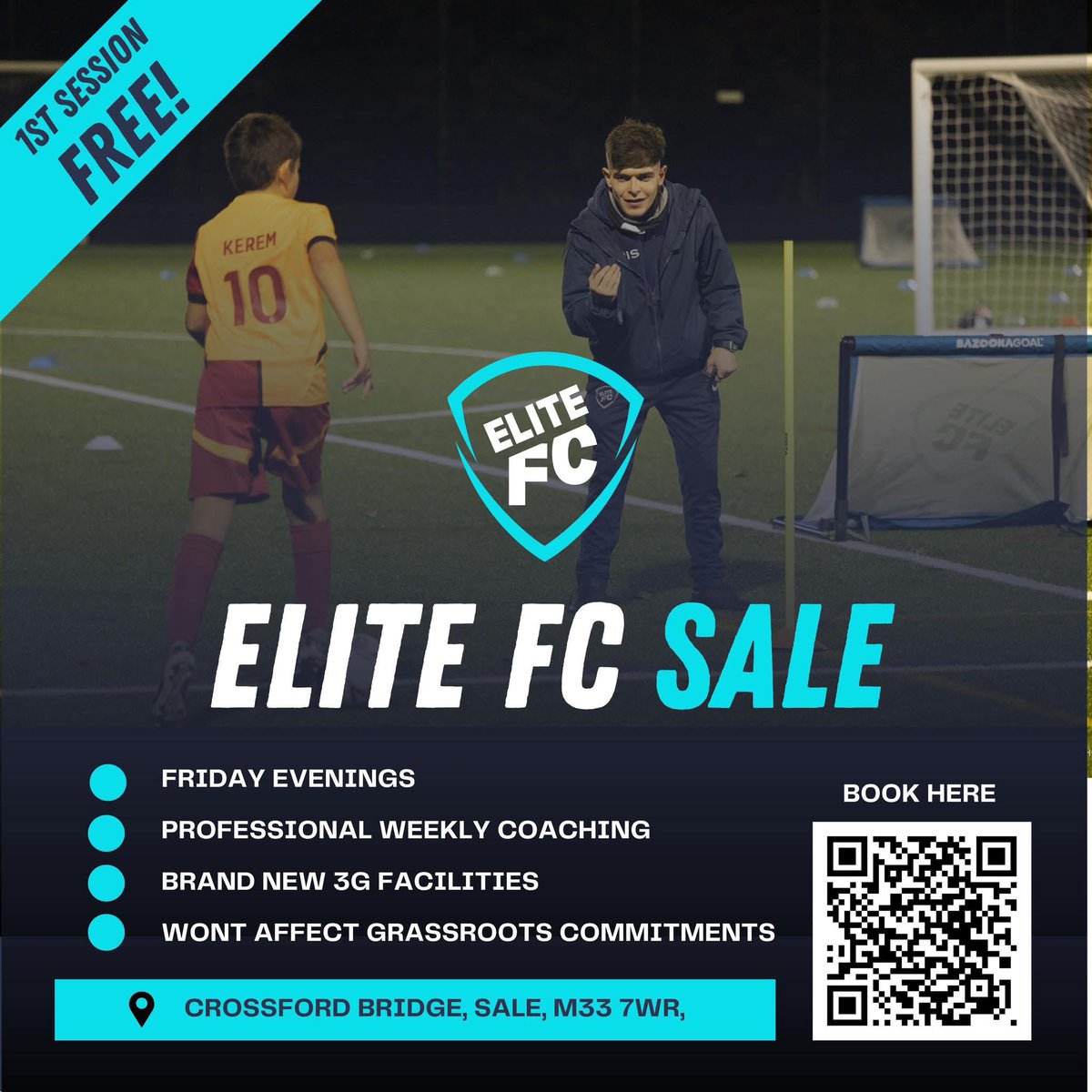 Elite Football Coaching (@elitefcacademy) on Twitter photo ๐ต ๐๐๐๐ง๐ ๐๐ข๐ข๐ง๐๐๐๐ ๐๐ข๐๐๐๐๐ก๐ | ๐ฆ๐๐๐
Keep ahead of the game this pre season by joining our Sale Regional Talent Centre
โผ๏ธ Each players 1st session is ๐๐ฅ๐๐
Sessions focus on individual player development & take place Friday evenings at Crossford ๐ต ๐๐๐๐ง๐ ๐๐ข๐ข๐ง๐๐๐๐ ๐๐ข๐๐๐๐๐ก๐ | ๐ฆ๐๐๐
Keep ahead of the game this pre season by joining our Sale Regional Talent Centre
โผ๏ธ Each players 1st session is ๐๐ฅ๐๐
Sessions focus on individual player development & take place Friday evenings at Crossford