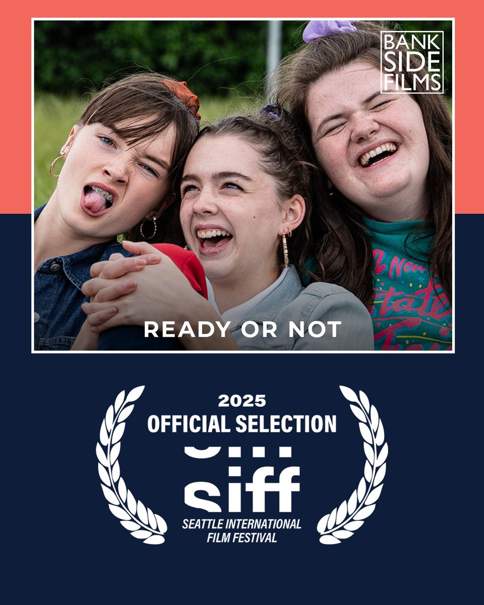 After winning hearts in Dublin, READY OR NOT premieres in North America at #SIFF2025. Claire Frances Byrne delivers a tender, unforgettable coming-of-age gem. 💫 #ReadyOrNot