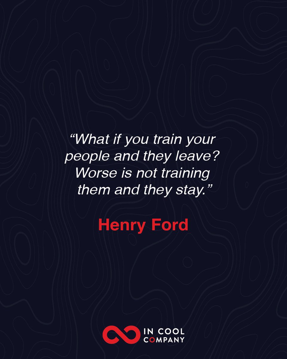 Henry Ford’s organisational insights were well ahead of his time and continue to ring true today. Stop and think about this one for a few seconds! 

#training #skillsdevelopment #personalgrowth #leadingwithconfidence #organisationalculture #highperformance