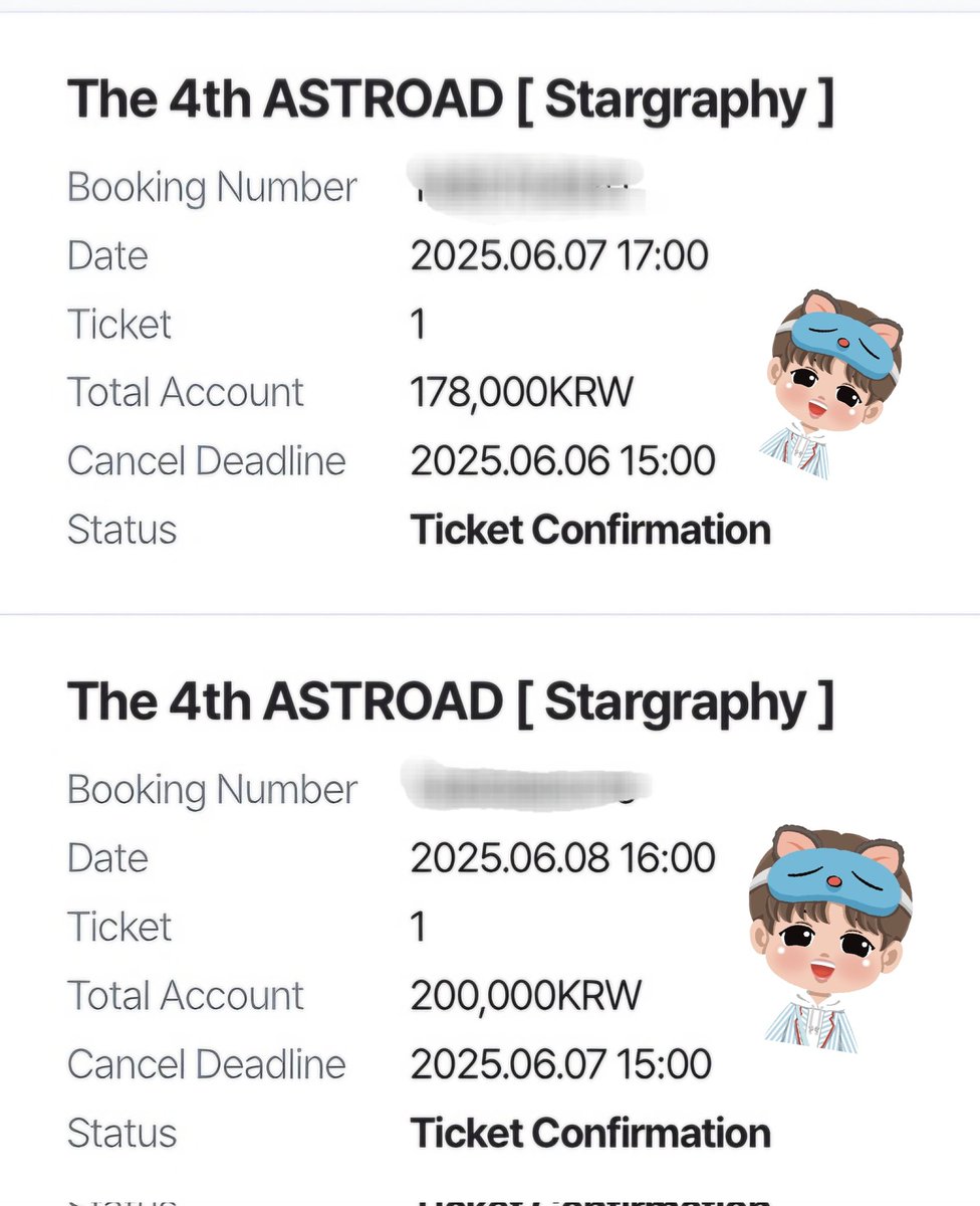 RuethaiShop's tweet image. รีวิวกดบัตร 4th ASTROAD กับคุณอันยอง ครั้งนี้ก็ครั้งที่สองแล้ว ประทับใจมากๆๆค่ะ🙇♀️ ได้ทุกอย่างตาม brief 😄
สุภาพ ไม่เหวี่ยงเลยถึงแม้จะมีข้อซักถาม หรือเปลี่ยนความต้องการของ zone ที่อยากได้ และได้ทั้งสองวันเลย ดีใจมากเลยค่าๆ @Aunyongtickets
#อันยองกดบัตร #aunyonginter #ASTRO