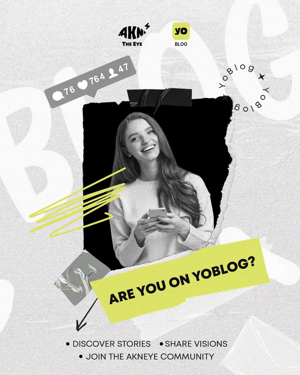 Are you on YoBlog?

Don’t miss your chance to be part of our community!

Explore a world of art, innovation, and exclusive insights. Stay inspired, stay connected!
yohealth.io/share?channel=… 💛