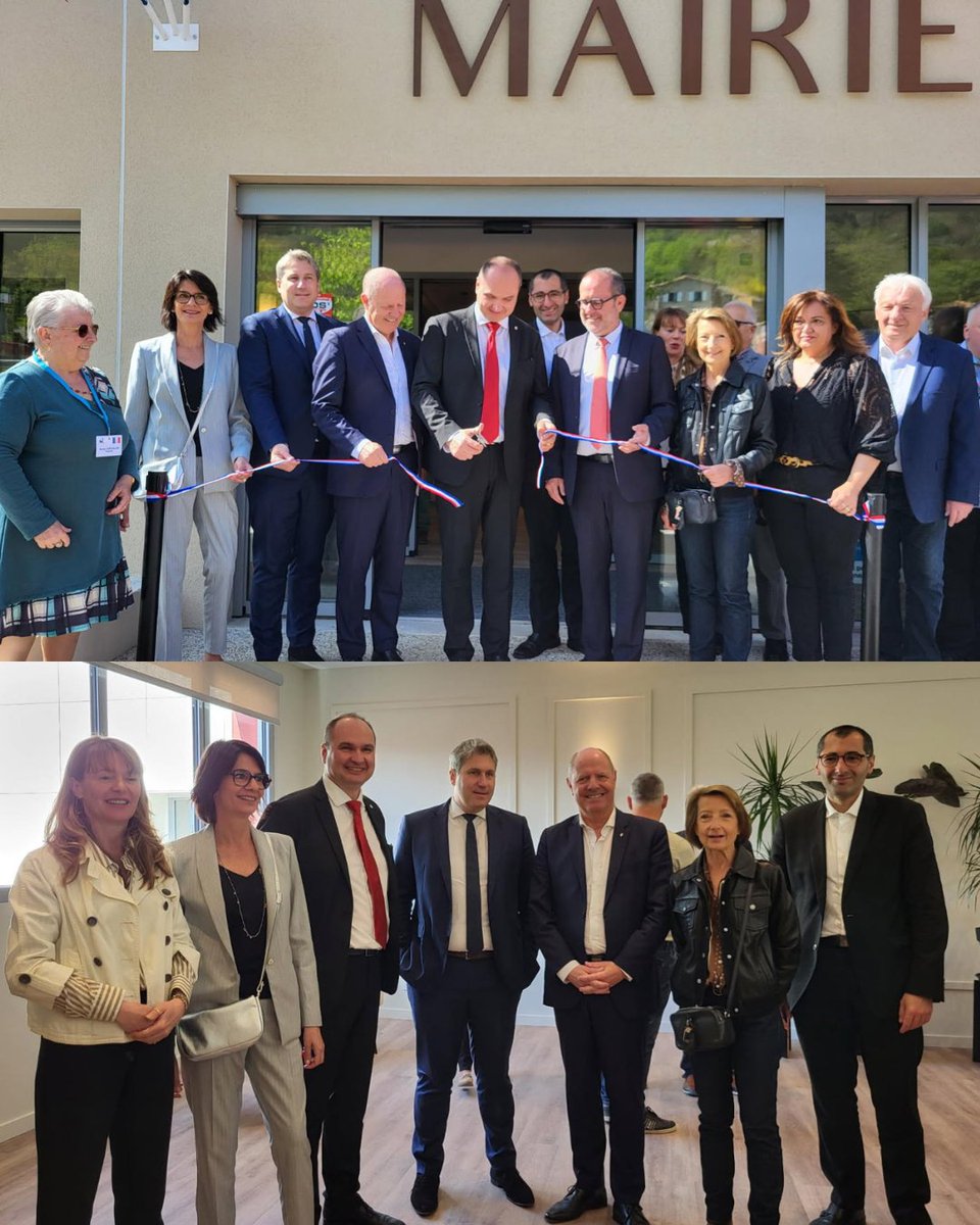 Préfète de l'Ardèche (@prefet07) on Twitter photo #SurLeTerrain #ServicesPublics | Le secrétaire général de la préfecture, sous-préfet de Privas, John BENMUSSA, était présent à l'inauguration de la nouvelle mairie d'Alissas, aux côtés du député Hervé SAULIGNAC, de la sénatrice <a href="/AnneVentalon/">Anne Ventalon</a> , du sénateur <a href="/mathdarnaud/">Mathieu Darnaud</a> , du #SurLeTerrain #ServicesPublics | Le secrétaire général de la préfecture, sous-préfet de Privas, John BENMUSSA, était présent à l'inauguration de la nouvelle mairie d'Alissas, aux côtés du député Hervé SAULIGNAC, de la sénatrice <a href="/AnneVentalon/">Anne Ventalon</a> , du sénateur <a href="/mathdarnaud/">Mathieu Darnaud</a> , du
