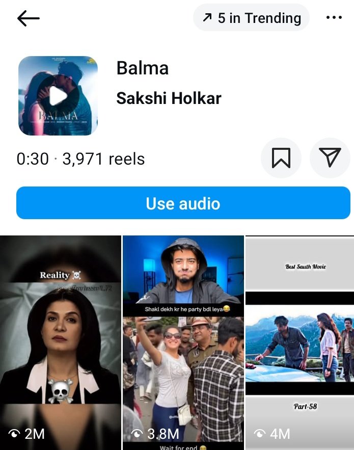 Kailash42232979's tweet image. #Balama is trending in Instagram no 5

Congratulation 👏🥳 @praticksejpal  &amp;amp; his team  of balama 🥰
#PratikSehajpal #PratikFam