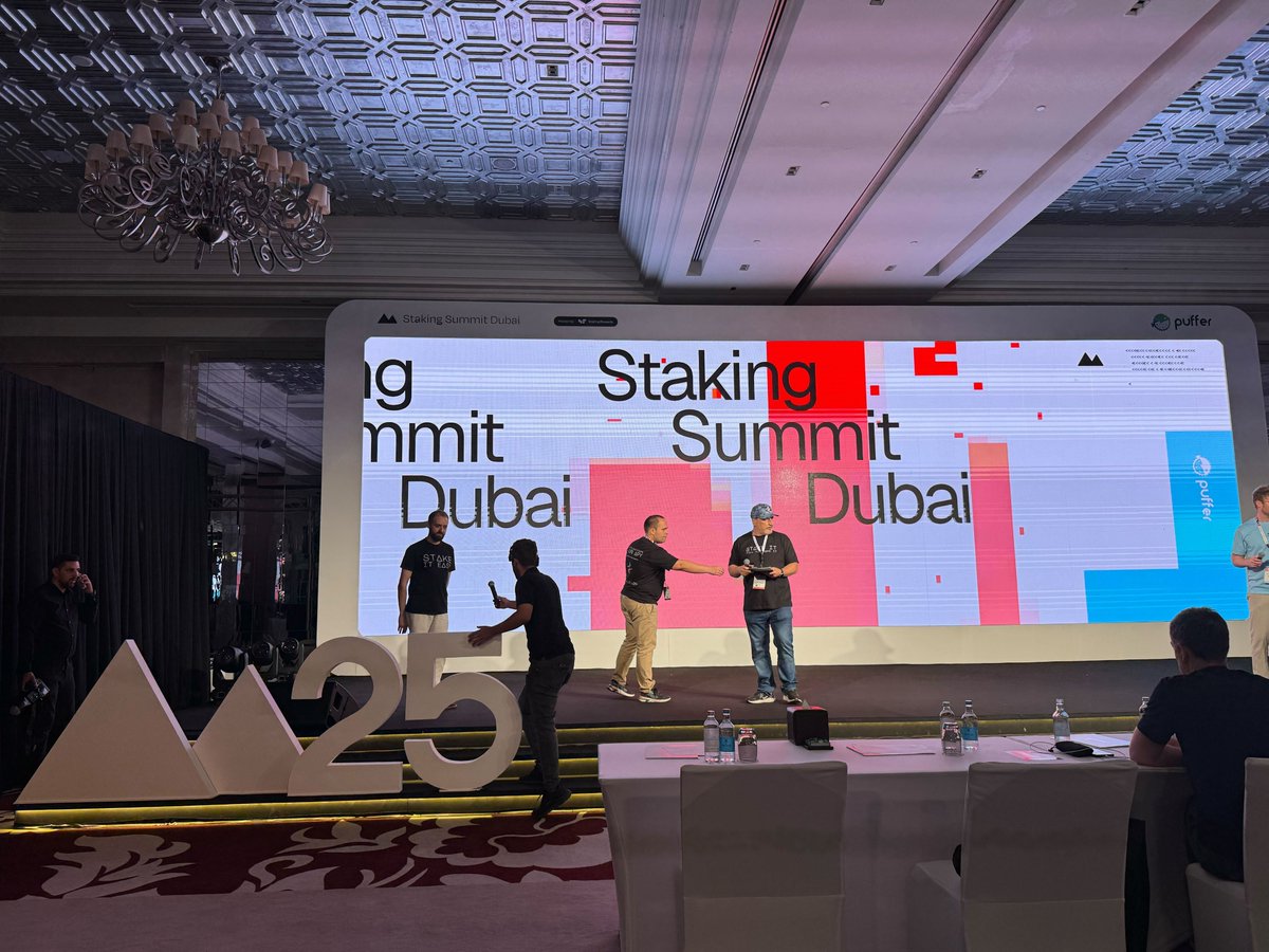 Apex Fusion (@apexfusion) on Twitter photo The Apex Fusion core contributors are on stage at the <a href="/StakingSummit/">Staking Summit</a> Conference in Dubai!
We’re excited to present the AP3X token, Prime network’s decentralized staking mechanism, and the 10% native rewards that power our growing ecosystem.
If you’re at the summit, come meet us The Apex Fusion core contributors are on stage at the <a href="/StakingSummit/">Staking Summit</a> Conference in Dubai!
We’re excited to present the AP3X token, Prime network’s decentralized staking mechanism, and the 10% native rewards that power our growing ecosystem.
If you’re at the summit, come meet us