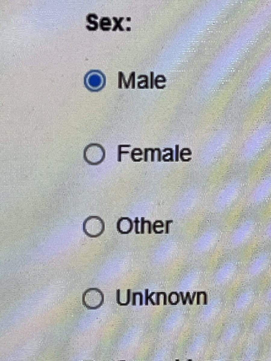 SDbrightize's tweet image. I'm filling out a medical form. This is how stupid we've become.