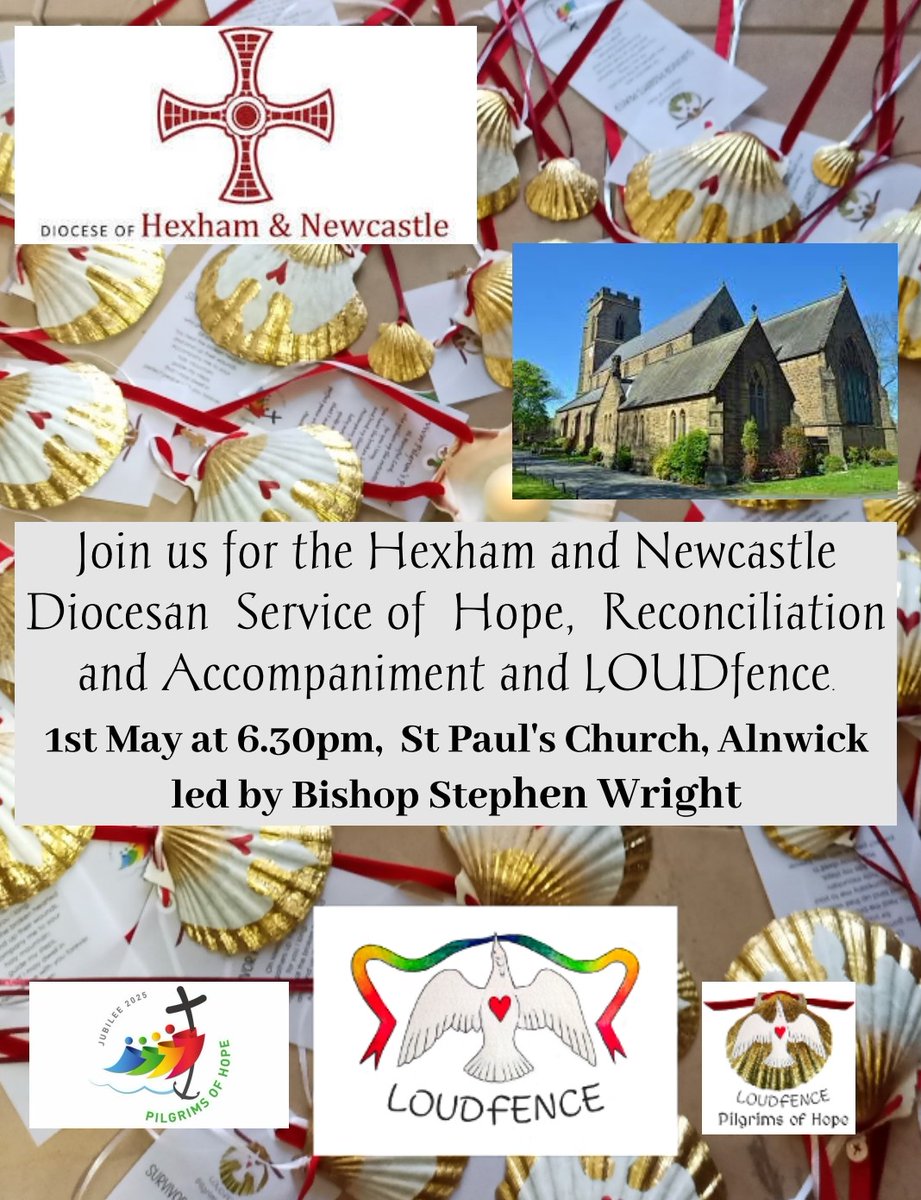 LOUDfenceUK (@asobocki) on Twitter photo Join us for the Hexham and Newcastle Diocesan Service of Hope, Reconciliation and Accompaniment and LOUDfence at 6.30pm on 1st May at St Paul's Church in Alnwick. <a href="/BirgitteUna/">Sr Miriam McNulty</a> <a href="/disillusioned66/">Anne Davies</a> <a href="/BDevlin1/">Brian Devlin</a> <a href="/dioceseHN/">Hexham & Newcastle</a> <a href="/RCWestminster/">Westminster Diocese</a> <a href="/PlymouthDiocese/">Diocese of Plymouth</a> <a href="/DiocesePaisley/">Diocese of Paisley</a>
LOUDfence - build Join us for the Hexham and Newcastle Diocesan Service of Hope, Reconciliation and Accompaniment and LOUDfence at 6.30pm on 1st May at St Paul's Church in Alnwick. <a href="/BirgitteUna/">Sr Miriam McNulty</a> <a href="/disillusioned66/">Anne Davies</a> <a href="/BDevlin1/">Brian Devlin</a> <a href="/dioceseHN/">Hexham & Newcastle</a> <a href="/RCWestminster/">Westminster Diocese</a> <a href="/PlymouthDiocese/">Diocese of Plymouth</a> <a href="/DiocesePaisley/">Diocese of Paisley</a>
LOUDfence - build