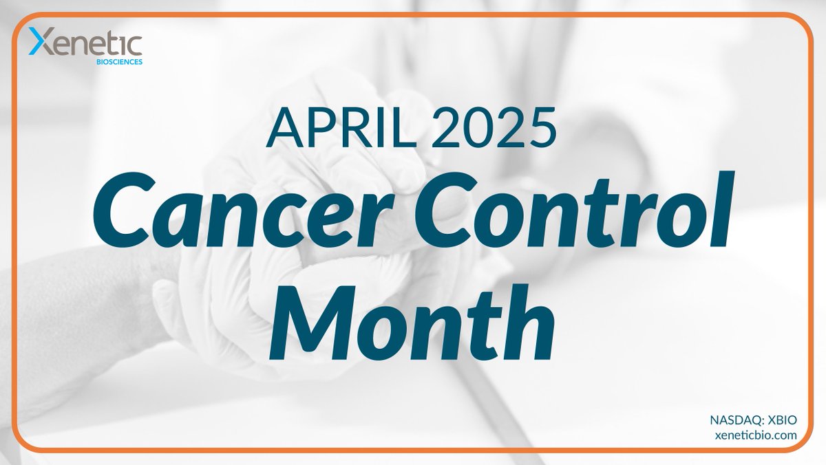 XeneticBio's tweet image. As #NationalCancerControlMonth comes to a close, we remain committed to working on discovering breakthroughs in cancer treatment and improving survival rates.
You can be part of the change.

Get involved: bit.ly/4cbes1D 
$XBIO #Oncology #SolidTumors #PancreaticCancer