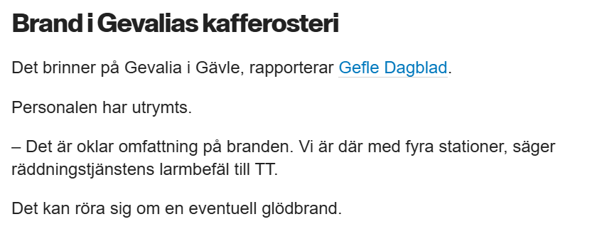 Gevalias nya "Mörkrost exreme" spårade ur.