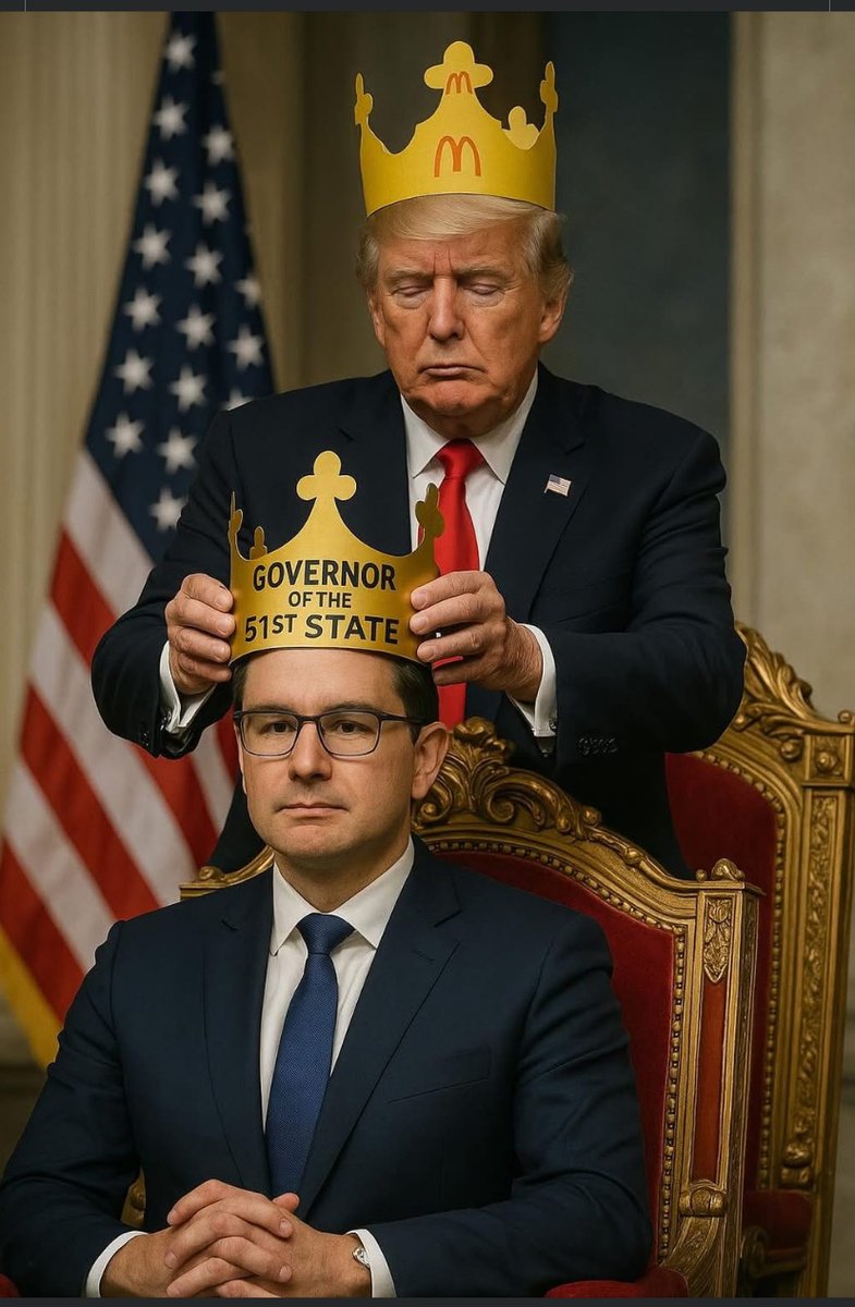 Pierre <a href="/PierrePoilievre/">Pierre Poilievre</a> is Trump's Wet Dream for PM 
#NeverVoteConservative 
#CanadaVotes 
#ElbowsUp