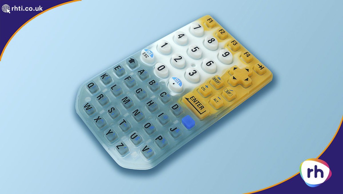 findtheneedleuk's tweet image. RH Technical Industries unlocks the full potential of industrial silicone rubber keypads—durable, customisable, and perfect for harsh environments. Discover why they’re trusted across medical, marine, automotive and more! 👉 buff.ly/18Wdaaw #KeypadSolutions