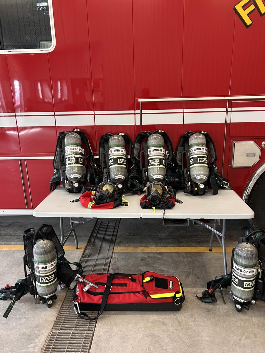 Another successful <a href="/MSAsafety/">MSA</a> G1 delivery! 👨‍🚒🚒

We’re proud to equip the Adelaide Metcalfe Fire Department with reliable gear designed to help keep their firefighters safe. Thank you for putting your trust in MSA and welcome to the G1 family.

#MSASafety #AJSBehindTheScenes