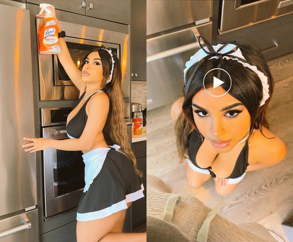 Rubi Rose in a playful pose