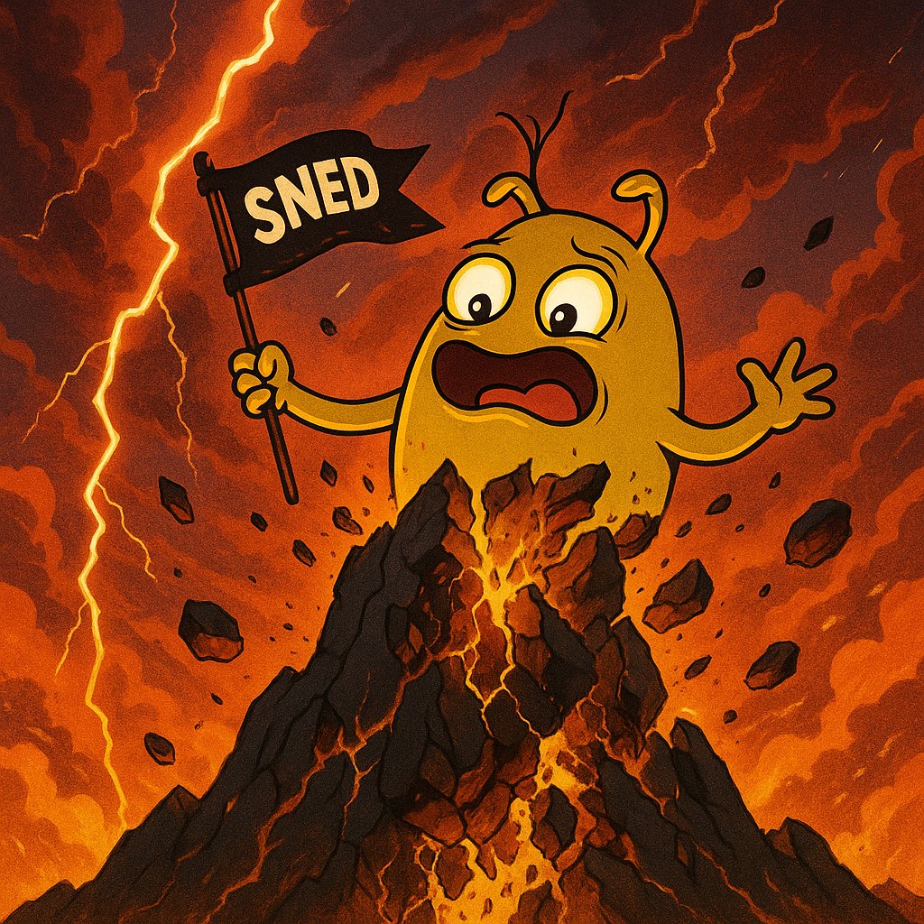 Sned bought the absolute top.

The chart didn’t even hesitate.