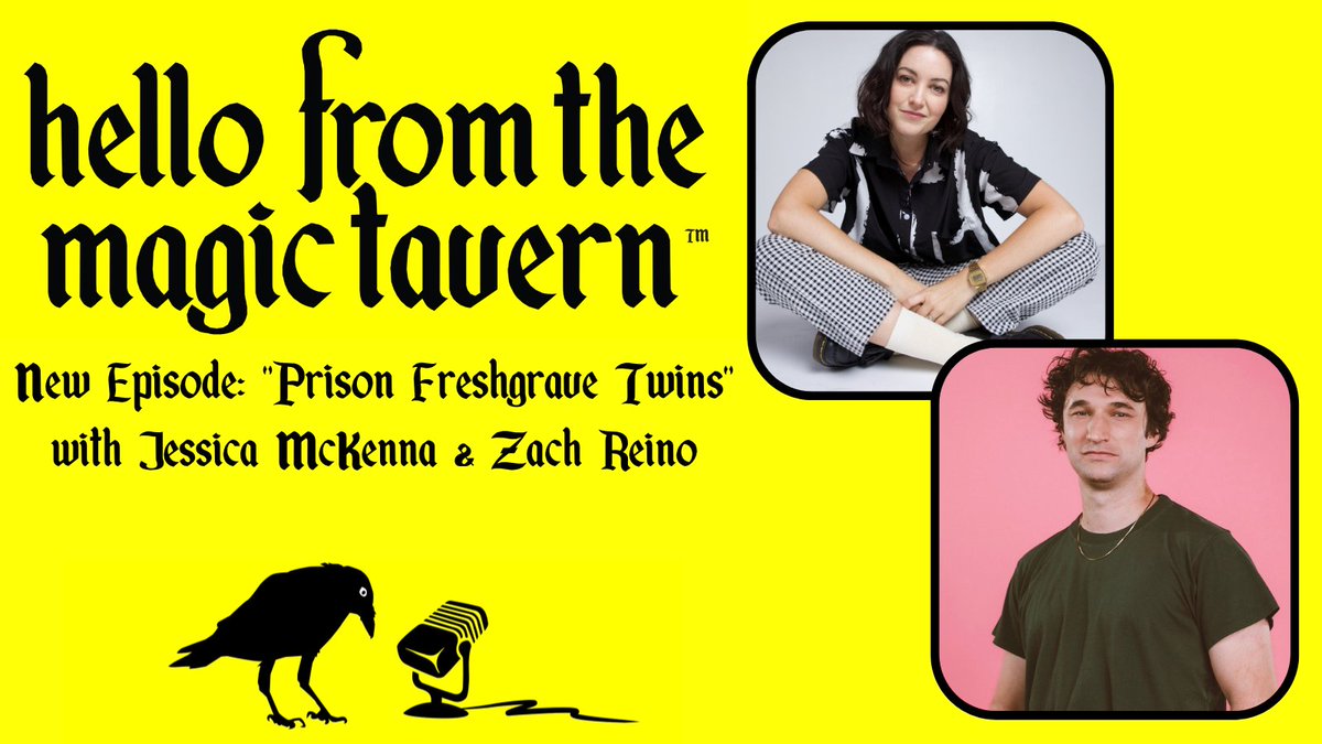 The Freshgrave Twins (Jessica McKenna and Zach  Reino) are in prison awaiting trial and they're eager to share some  shady business opportunities.  podcasts.apple.com/us/podcast/sea…