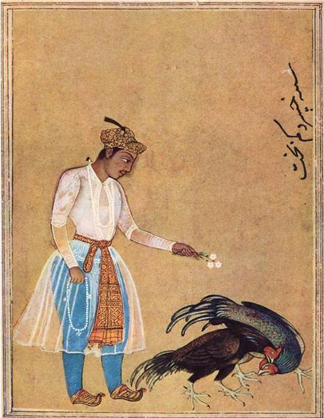 ssharadmohhan's tweet image. Prince Khusrau watches a cockfight just as the world watches (and tries to offer an olive branch) as India and Pakistan sweat it out over the #PahalgamAttack
c1750 CE #Mughal painting now at the Berlin Museum