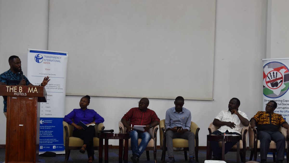 TIKenya's tweet image. 🌍 Breaking Barriers: Strengthening Media to Enhance Good Governance at the County Level  

Day 1 of the Media Stakeholders' Conference has concluded, with insightful discussions on The Role of Local Media in Strengthening Governance and Fighting Corruption and County-Specific…