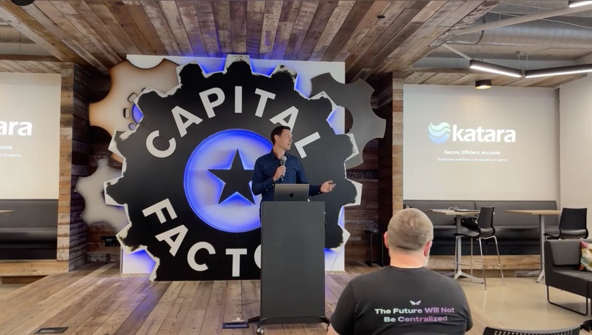 Katara AI (@kataraai) on Twitter photo Honored to be invited to speak at the first <a href="/MorpheusAIs/">Morpheus</a> Agent Builder Event
Austin Agent Week is officially a thing now!! We’re already excited to come back to this conference next year!
The hosts <a href="/DJohnstonEC/">David A. Johnston</a>, <a href="/kcdenman/">Kevin Denman</a>, and <a href="/RakshakTalwar/">rakshak 🇺🇸</a> put together an epic three days with Honored to be invited to speak at the first <a href="/MorpheusAIs/">Morpheus</a> Agent Builder Event
Austin Agent Week is officially a thing now!! We’re already excited to come back to this conference next year!
The hosts <a href="/DJohnstonEC/">David A. Johnston</a>, <a href="/kcdenman/">Kevin Denman</a>, and <a href="/RakshakTalwar/">rakshak 🇺🇸</a> put together an epic three days with