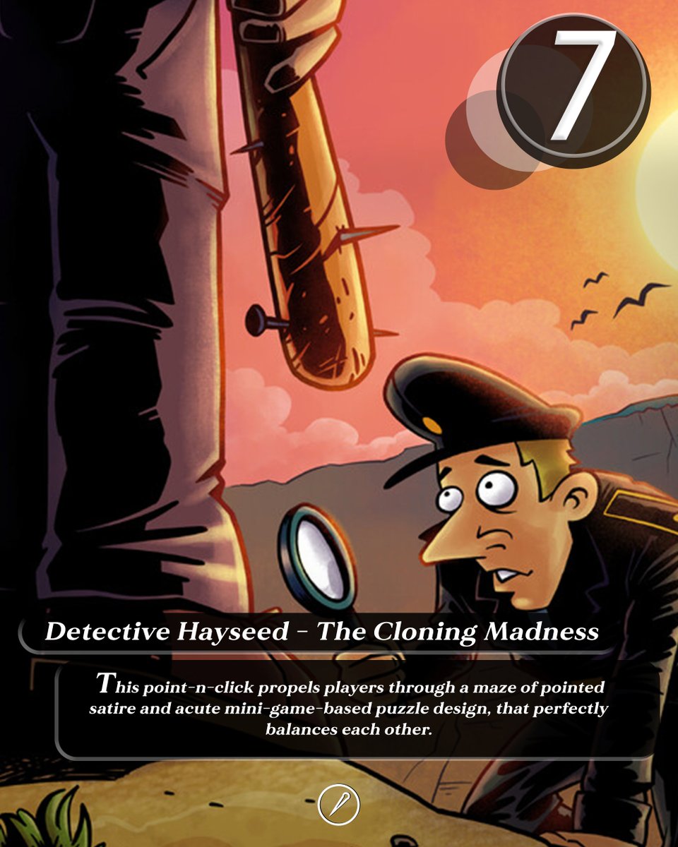 GamingTailor15's tweet image. Mixing eccentric humor with a layered narrative structure, Detective Hayseed - The Cloning Madness offers a robust, comic-book comedy aesthetic.

#DetectiveHayseed
#ZimaSoftware