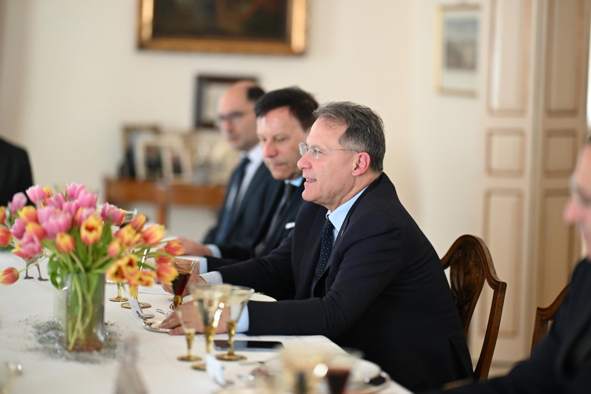 Thank you <a href="/ItalyinMalta/">Italy in Malta</a> <a href="/ambasciatore59/">fabrizio romano</a> for hosting <a href="/ItalyMFA/">Farnesina 🇮🇹</a> Deputy FM <a href="/edmondocirielli/">edmondo cirielli</a> and my delegation today. 

A greatly appreciated occasion to reaffirm our strategic partnership, grounded in deep-rooted friendship and mutual trust. We discussed ongoing cooperation across