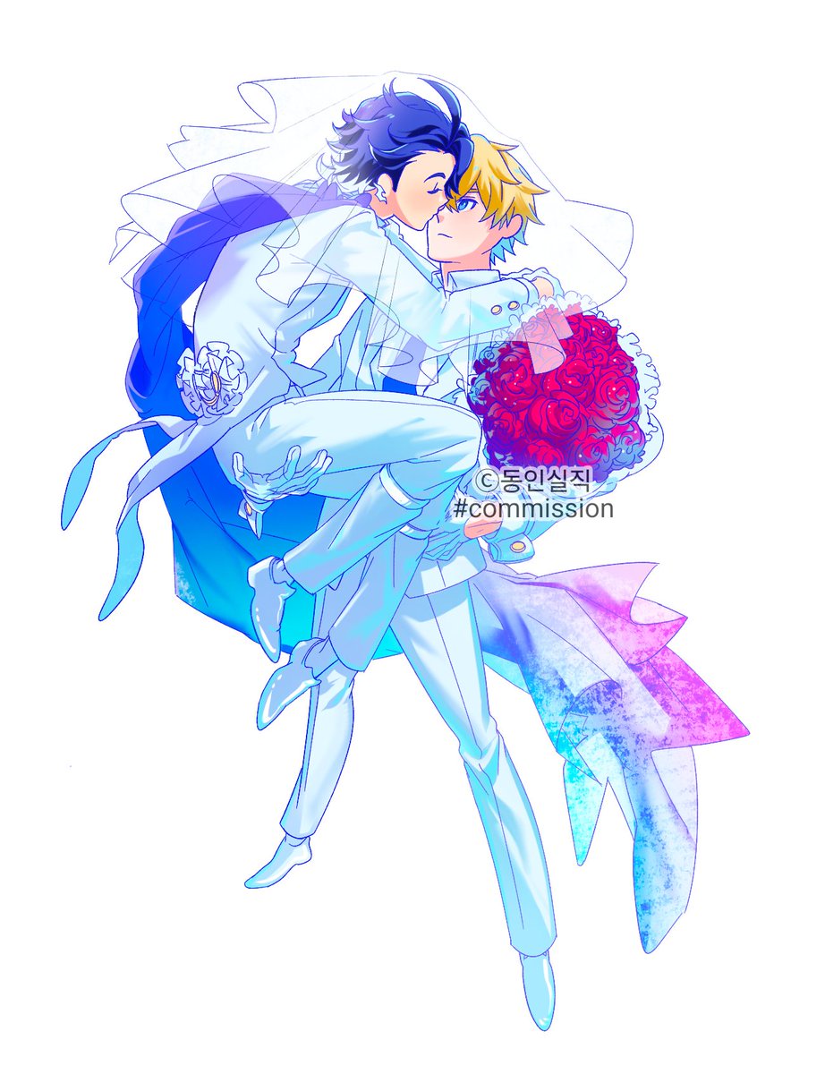 ehddlstlfwlrcms's tweet image. 전신/2인 커미션 작업했습니다~
💙신청 감사합니다💜
#commission