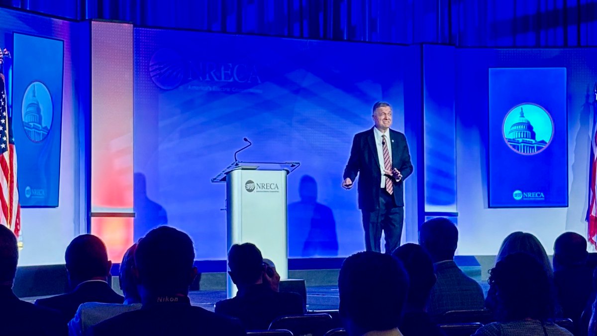 I’m excited to welcome nearly 2,000 co-op leaders to DC for <a href="/NRECANews/">NRECA</a> 2025 Legislative Conference. This week co-ops will advocate for smart energy policies and vibrant rural communities as we work to meet skyrocketing demand for electricity across the country. #coopsonthehill