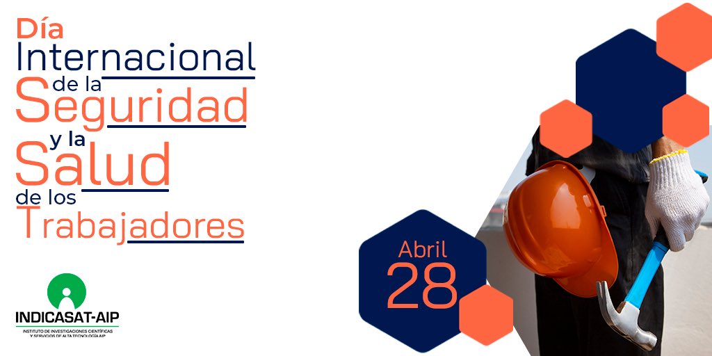 indicasat's tweet image. 🛡️👷Hoy es el Día Internacional de la Seguridad y la Salud en el Trabajo
Cuidar a quienes trabajan es fundamental para construir entornos laborales seguros, saludables y dignos. La prevención salva vidas. ¡La seguridad es tarea de todos! 💼✨
.
.
.
#SeguridadYSaludEnElTrabajo