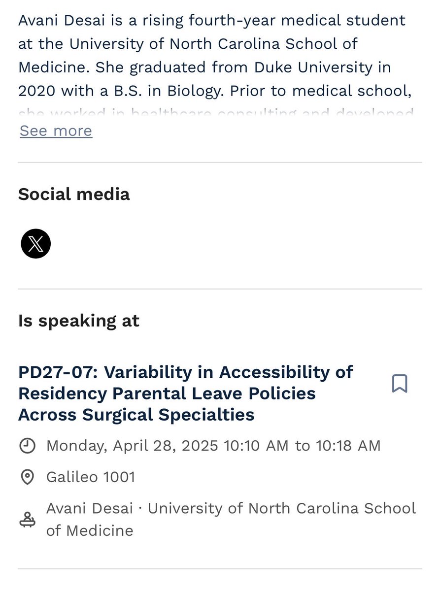 Urology@UNC (@uncurology) on Twitter photo Come see the
🤩🤩🤩 a m a z i n g <a href="/_avanidesai/">Avani Desai</a> presenting on cross-specialty variations in residency parental leave policies
10:10-10:18am
Galileo 1001 #AUA25 Come see the
🤩🤩🤩 a m a z i n g <a href="/_avanidesai/">Avani Desai</a> presenting on cross-specialty variations in residency parental leave policies
10:10-10:18am
Galileo 1001 #AUA25