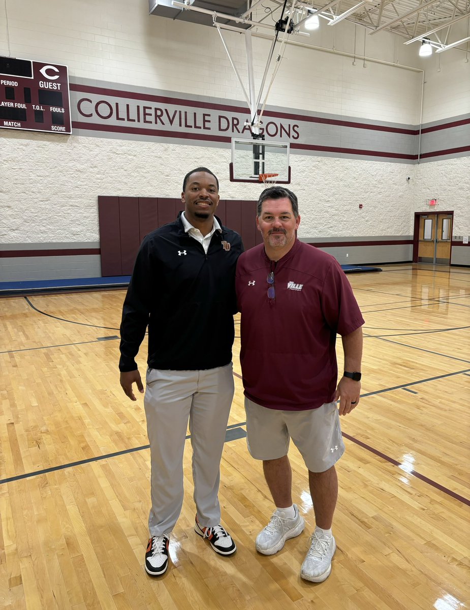 CoachJoeRocconi's tweet image. Thank you @CoachLoweIII from Tusculum University for his visit !!!