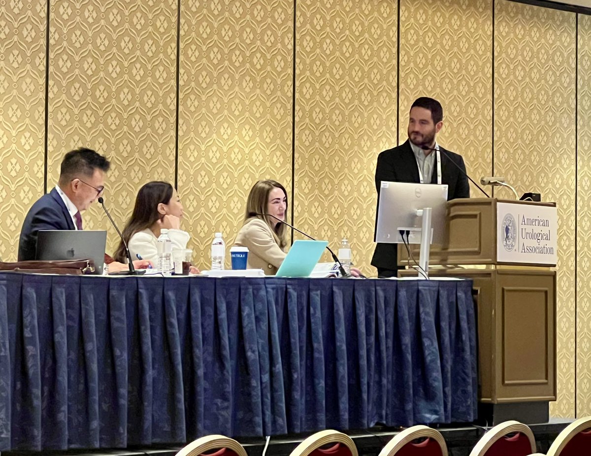 Wai Lee (@mrwailee) on Twitter photo Candid admission <a href="/LombardoUrology/">Riccardo Lombardo</a> - motivation for his meta-analysis on pre-partum #PFPT to prevent post-delivery #incontinence was his pregnant wife guilting him to find her answers!
#aua25
Esteemed moderators: <a href="/Jason_Kim_MD/">Jason Kim</a> <a href="/doreenchungMD/">Doreen E. Chung</a> <a href="/arianasmith23/">Ariana L Smith</a> Candid admission <a href="/LombardoUrology/">Riccardo Lombardo</a> - motivation for his meta-analysis on pre-partum #PFPT to prevent post-delivery #incontinence was his pregnant wife guilting him to find her answers!
#aua25
Esteemed moderators: <a href="/Jason_Kim_MD/">Jason Kim</a> <a href="/doreenchungMD/">Doreen E. Chung</a> <a href="/arianasmith23/">Ariana L Smith</a>
