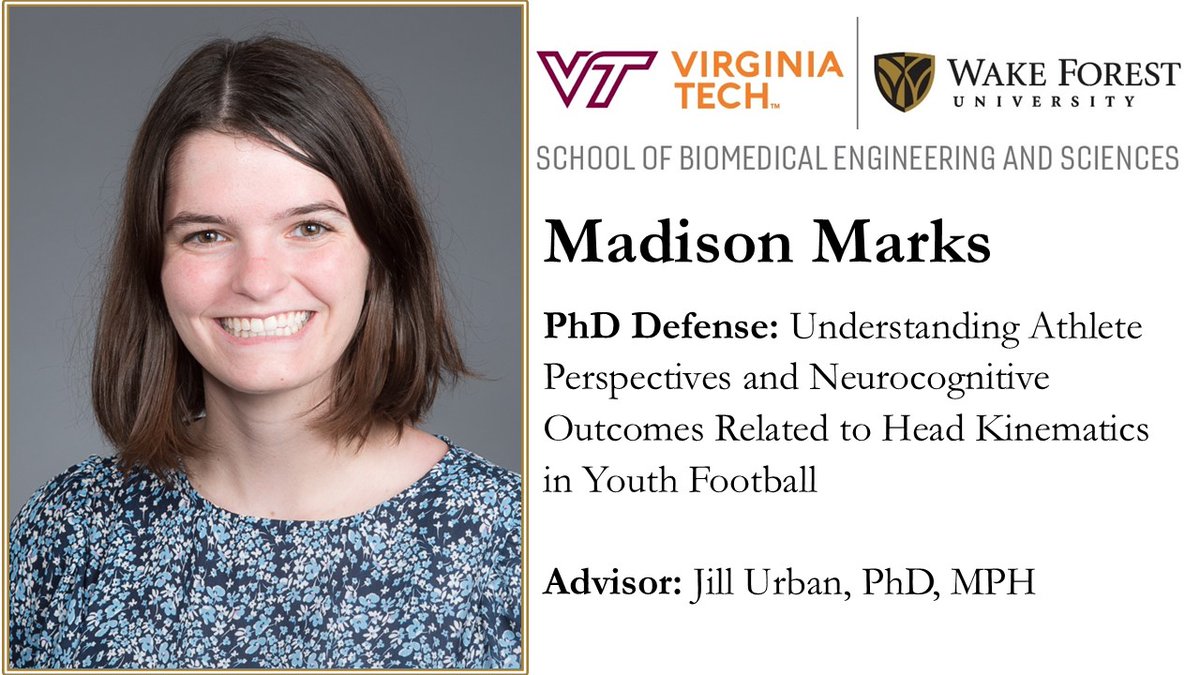 🎉 Congratulations to SBES grad student @Madison_Marks10 on the successful defense of her PhD dissertation! 🏈
🙏 Heartfelt thank you to <a href="/jillurban/">jillurban</a> for her exceptional mentorship &amp; guidance since 2020! Well done, Madi!
#PhDone #SBESGraduate #SportsMedicine #InjuryBiomechanics